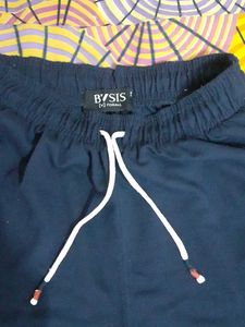 Unisex Navy Blue Bermuda Shorts