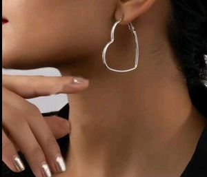 Heart Hoop Earrings