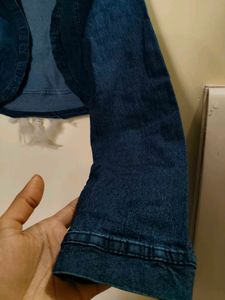 Denim Bolero Jacket