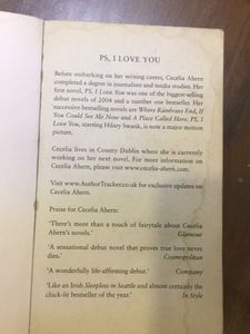 P.S I Love You By Cecelia Ahern