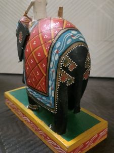 Hand Crafted Wooden Elephant