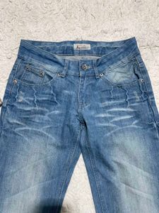 Blue Wash Denim Jeans