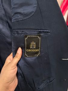 Men’s Navy Blue Formal Blazer | Like New | Premium