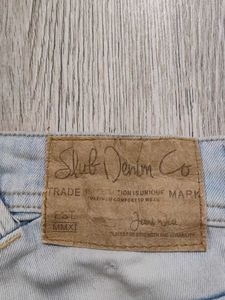 Ma789 Slub Denim Jeans Waist 28 Inches