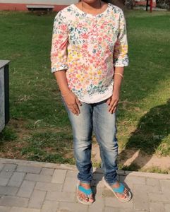 Floral Multicolor Kurti