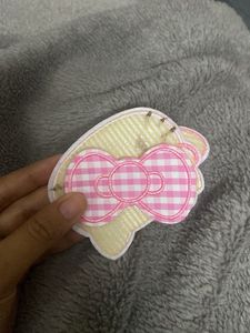 Sanrio Hello Kitty Embroidered Hair Clips