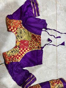 Beautiful Purple Lehenga Choli Set