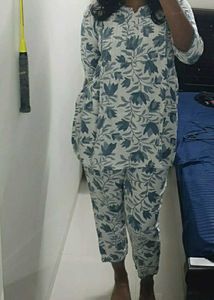Floral Print Kurta with Pants
