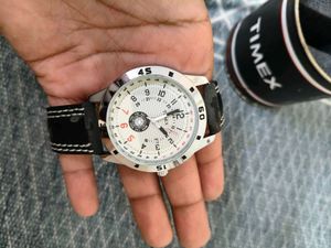 Timex White Dial Watch