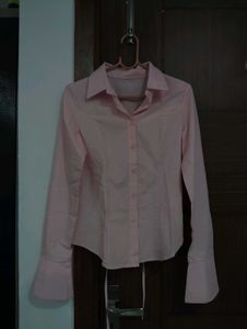 Baby Pink Office Shirt 💖✨
