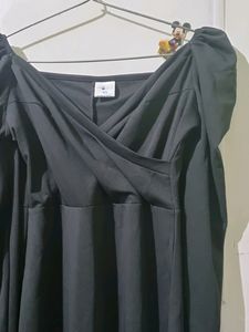Beautiful Black Fitted Bodycon Dress
