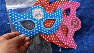 Happy Birthday Eye Masks
