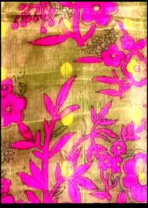 A Beautiful Tissue Saree With Blouse