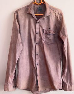 Men's Washed Look Casual Shirt