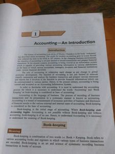 Accountancy Class 11 Book