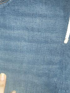 Distressed Denim Jeggings