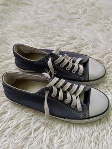 Casual Navy Blue Sneakers