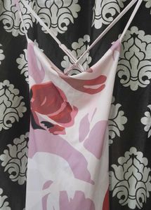 Elegant Floral Print Maxi Dress
