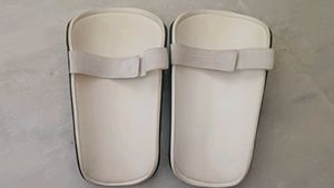 White Shin Guards