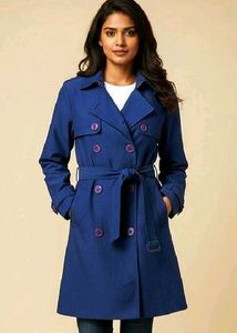 Navy Trench Coat