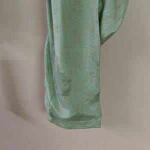 Tussar Silk Salwar &amp; Chiffon Dupatta