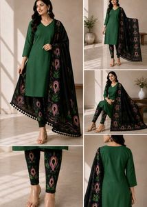 Hand Painted Leggings with Dupatta