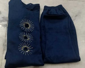 ❤Heavy Velvet New Unused ❤Kurta Pant Set