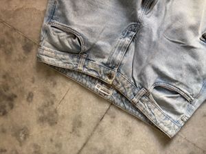 Light Wash Cargo Denim Jeans