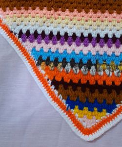 Handmade Crochet Corner Piece Cover
