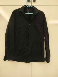 CODE Jet  Black Long Sleeve Shirt