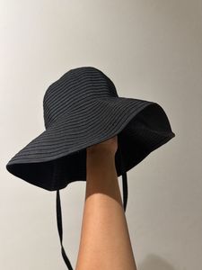 Stylish Black Sun Hat