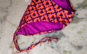 Vibrant Patterned Bikini Bottoms
