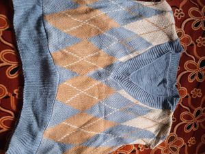 Argyle Knit Sweater