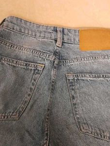 Wide Leg Denim Jeans