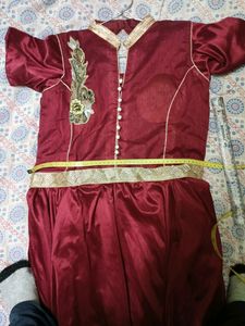 Maroon Gown