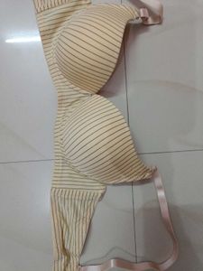 New Striped Padded Bra - Comfortable &amp; Stylish