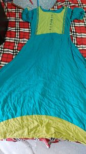 dual shade kurti