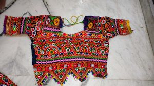Navratri Special Traditional Gujarati Mirror Work