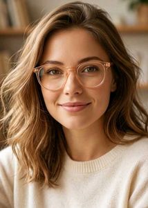 Stylish Clear Frame Glasses