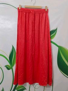 (1300)Coral Maxi Skirt