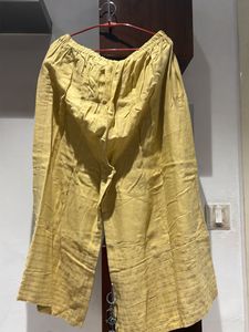 Elegant Yellow Printed Kurta