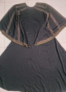 Embellished Kaftan Abaya Gown