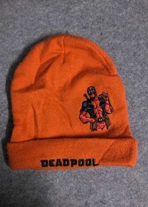 Orange Deadpool Beanie