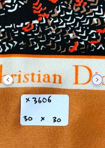 Vintage Christian Dior Silk Scarf