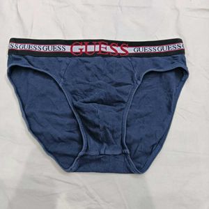 Guess Navy 🪔Briefs with Logo Waistband