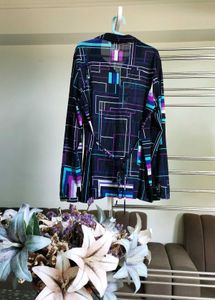 Geometric Print Button-Down