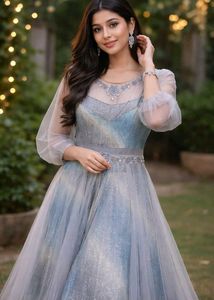 Designer Heavy One Piece Party Wear Dress