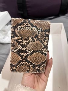 Snakeskin Print Passport cover