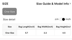 Savana Mini Gold Bag
