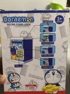 Secret Lock Piggy Bank (Doraemon)